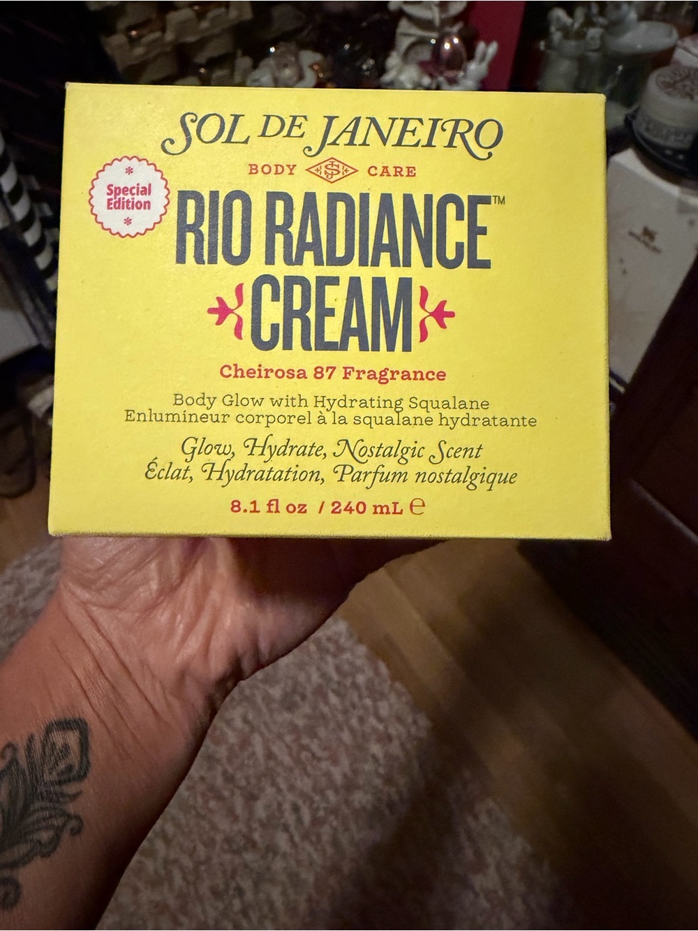 Sol de Janeiro Yellow Body Cream Jar